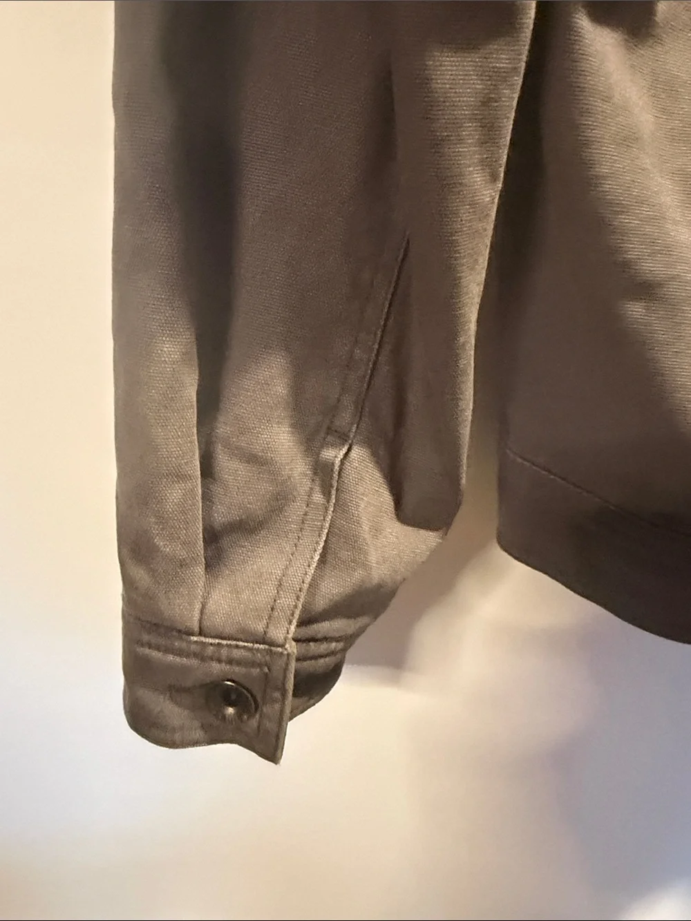 Vans Men's Gray Hooded Utility Field Jacket